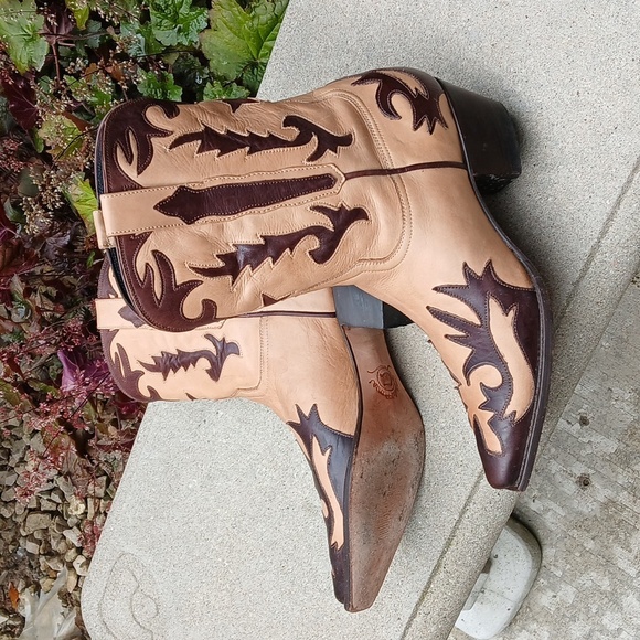 LUCCHESE Charlie 1 Horse Handcrafted In Brazil Boot Sz 9B - Picture 8 of 12